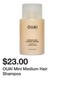 Sephora OUAI Mini Medium Hair Shampoo offer