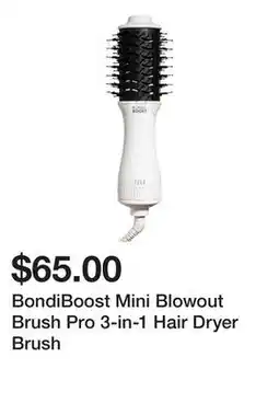 Sephora BondiBoost Mini Blowout Brush Pro 3-in-1 Hair Dryer Brush offer