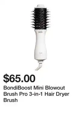 Sephora BondiBoost Mini Blowout Brush Pro 3-in-1 Hair Dryer Brush offer