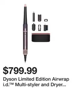 Sephora Dyson Limited Edition Airwrap i.d. Multi-styler and Dryer Straight+Wavy in Jasper Plum offer