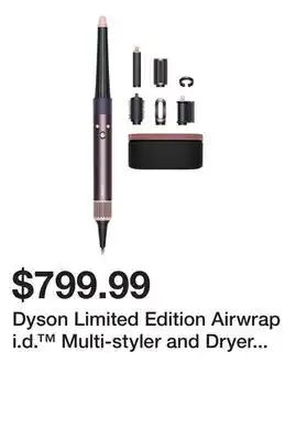 Sephora Dyson Limited Edition Airwrap i.d. Multi-styler and Dryer Straight+Wavy in Jasper Plum offer