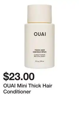 Sephora OUAI Mini Thick Hair Conditioner offer