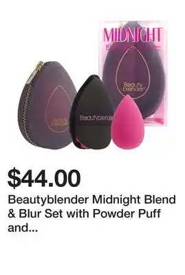 Sephora Beautyblender Midnight Blend & Blur Set with Powder Puff and Beautyblender offer