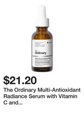 Sephora The Ordinary Multi-Antioxidant Radiance Serum with Vitamin C and Ginseng offer