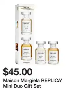 Sephora Maison Margiela REPLICA' Mini Duo Gift Set offer