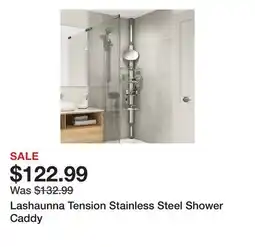 Wayfair Lashaunna Tension Stainless Steel Shower Caddy offer