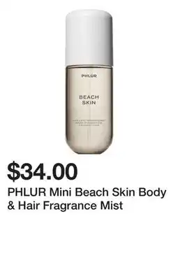 Sephora PHLUR Mini Beach Skin Body & Hair Fragrance Mist offer