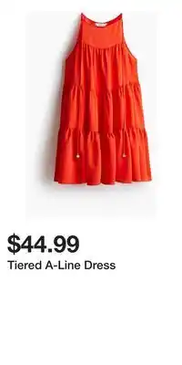 H&M Tiered A-Line Dress offer