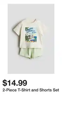 H&M 2-Piece T-Shirt and Shorts Set offer