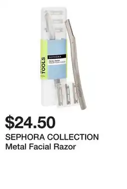 Sephora SEPHORA COLLECTION Metal Facial Razor offer