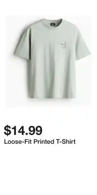 H&M Loose-Fit Printed T-Shirt offer