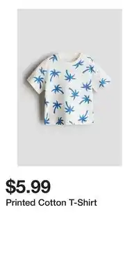 H&M Printed Cotton T-Shirt offer