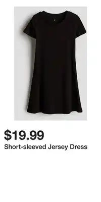 H&M Short-sleeved Jersey Dress offer