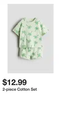 H&M 2-piece Cotton Set offer