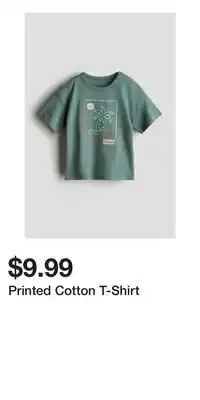H&M Printed Cotton T-Shirt offer