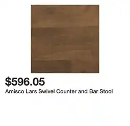 Bed Bath & Beyond Amisco Lars Swivel Counter and Bar Stool offer