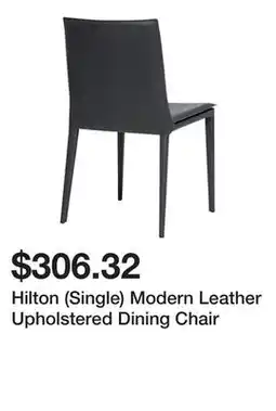 Bed Bath & Beyond Hilton (Single) Modern Leather Upholstered Dining Chair offer