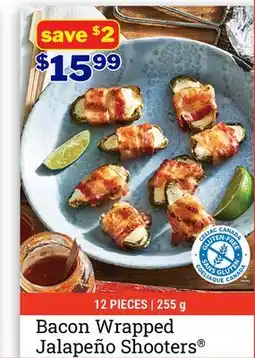M & M Food Market Bacon Wrapped Jalapeño Shooters offer