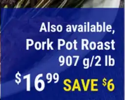 M & M Food Market Pork Pot Roast offer