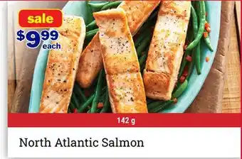 M & M Food Market North Atlantic Salmon offer