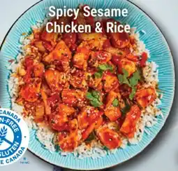 M & M Food Market Spicy Sesame Chicken & Rice offer
