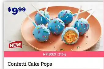 M & M Food Market Confetti Cake Pops offer