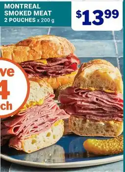 M & M Food Market MONTREAL SMOKED MEAT offer