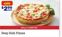 M & M Food Market Deep Dish Pizzas offer