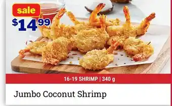 M & M Food Market Jumbo Coconut Shrimp offer