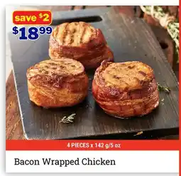 M & M Food Market Bacon Wrapped Chicken offer