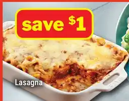 M & M Food Market Lasagna offer