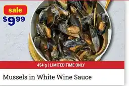M & M Food Market Mussels in White Wine Sauce offer