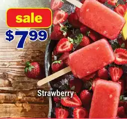 M & M Food Market Strawberry Fruit Bars offer