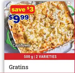 M & M Food Market Cauliflower Gratins offer