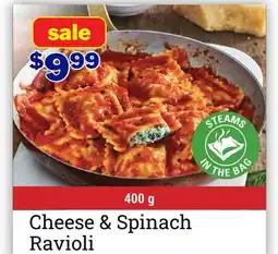 M & M Food Market Cheese & Spinach Ravioli offer