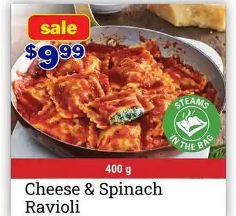 M & M Food Market Cheese & Spinach Ravioli offer