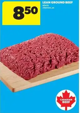 Real Canadian Superstore Lean ground beef offer