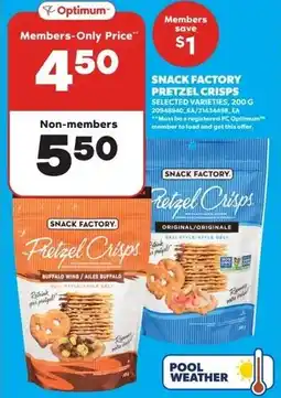 Real Canadian Superstore Snack factory retzel crisps offer