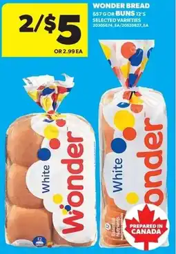 Real Canadian Superstore Wonder bread or Buns offer