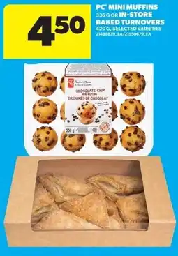Real Canadian Superstore Pc mini muffins offer