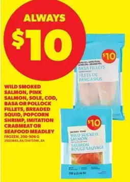 Real Canadian Superstore Wild smoked salmon and pink salmon offer