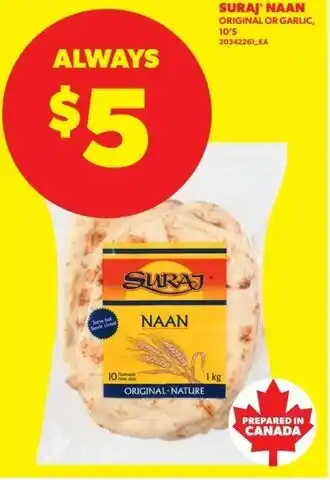 Real Canadian Superstore Suraj naan offer