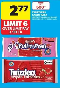 Real Canadian Superstore Twizzlers candy pack offer