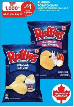 Real Canadian Superstore Ruffles potato chips offer