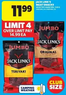 Real Canadian Superstore Jack link's meat snacks offer