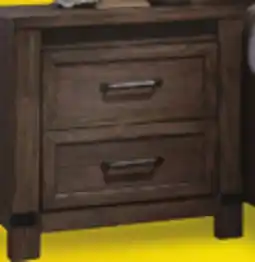 Leon's Rossco Night Table - Rustic Oak offer