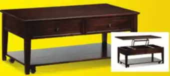Leon's Coventry 48 Lift-Top Coffee Table - Walnut offer