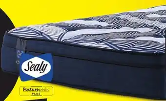 Leon's Sealy Posturepedic Plus Sterling - Hugo II Medium Eurotop Mattress Collection offer