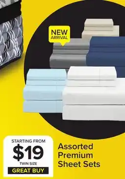 Leon's Assorted Premium Sheet Sets offer