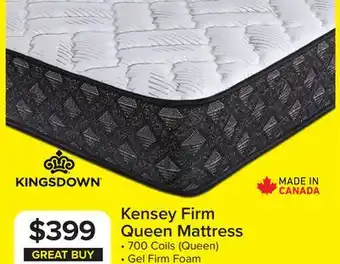 Leon's Kingsdown - Kensey Firm Queen Mattress offer